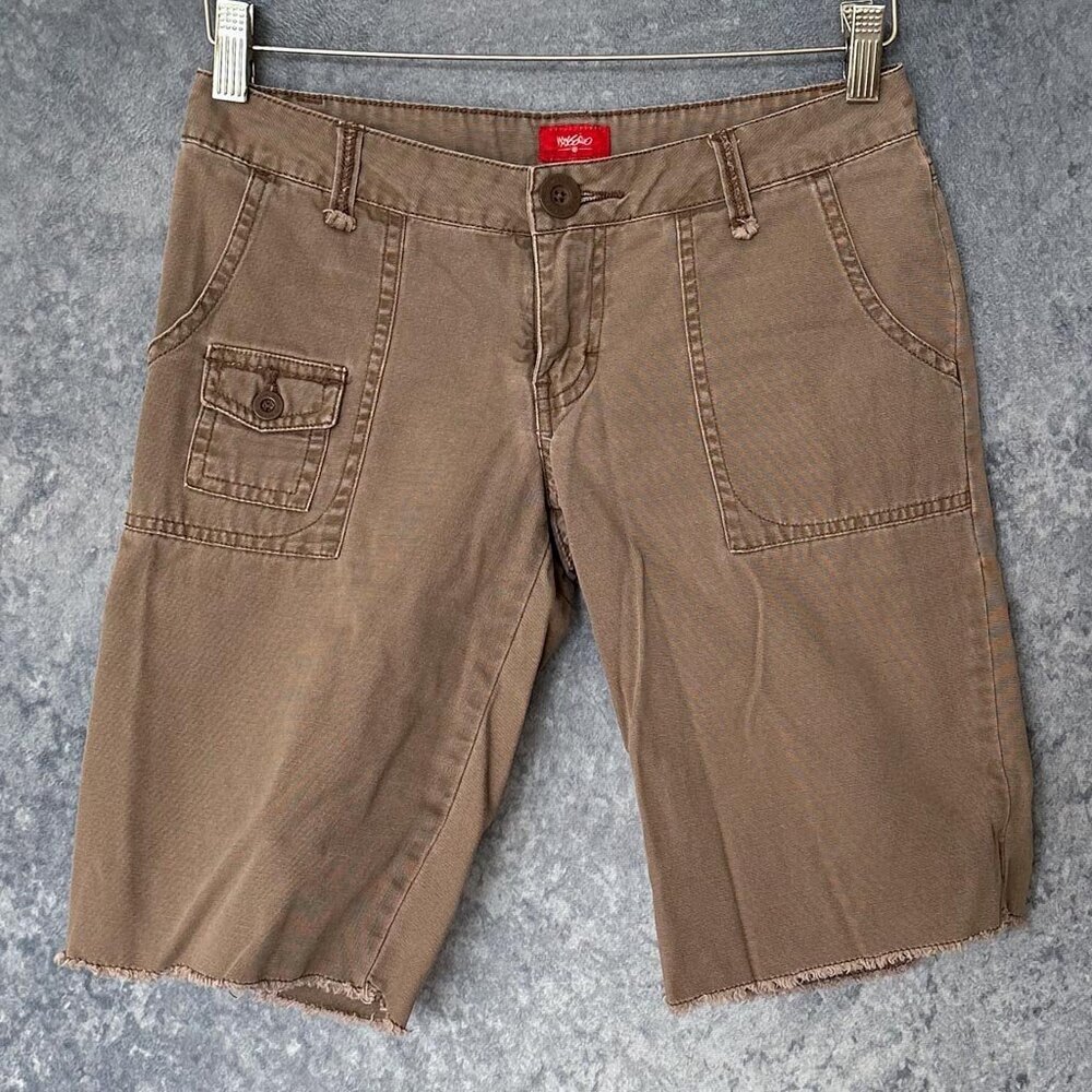 Mossimo Tan Denim Juniors Shorts, Size 3